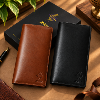 Genuine Cow Leather Bifold Wallet